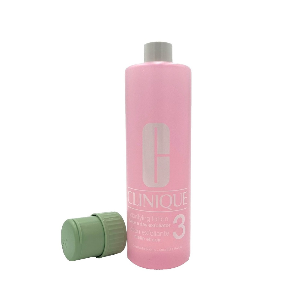 Clinique Clarifying Lotion 3 Twice A Day Exfoliator‎ With Pump 16.5 oz  / 487 ml